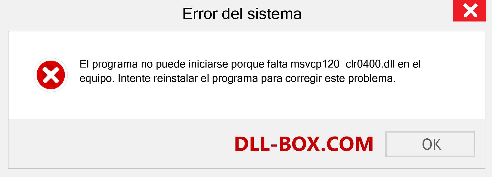 ¿Falta el archivo msvcp120_clr0400.dll ?. Descargar para Windows 7, 8, 10 - Corregir msvcp120_clr0400 dll Missing Error en Windows, fotos, imágenes